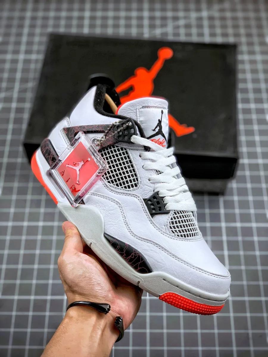 Nike Air Jordan 4 Hot Lava 308497-116 Air Jordan 4 Crimson Black