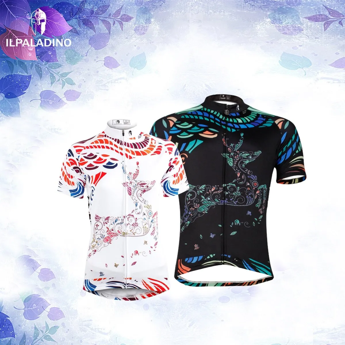 Ilpaladino Lovers/Couples Clothes Reindeer Deer Romantic Cycling Jerseys Summer Woman's Men's Sportswear Apparel Outdoor Sports Gear Leisure Biking T-shirt NO.583