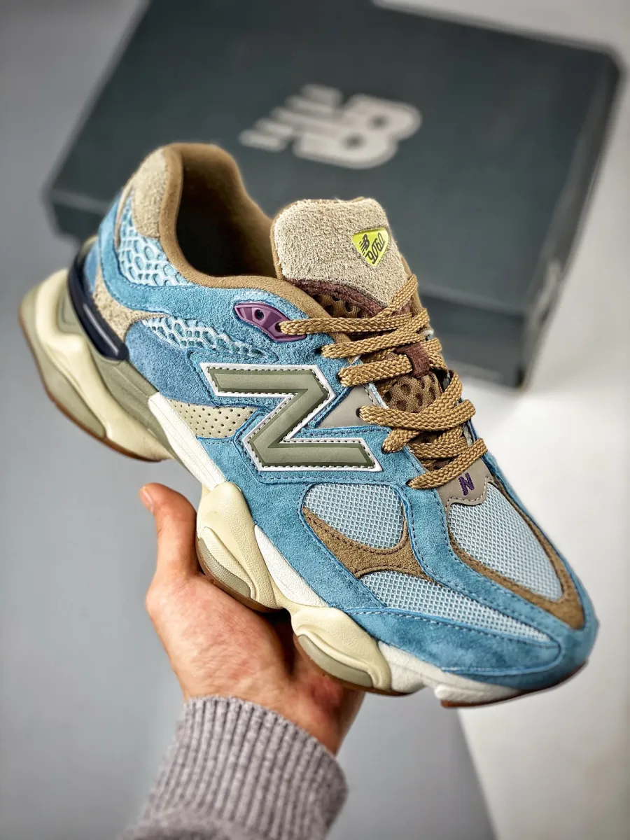 Bodega x New Balance 9060 'Age Of Discovery' Blue/Grey-Brown / age of discovery new balance