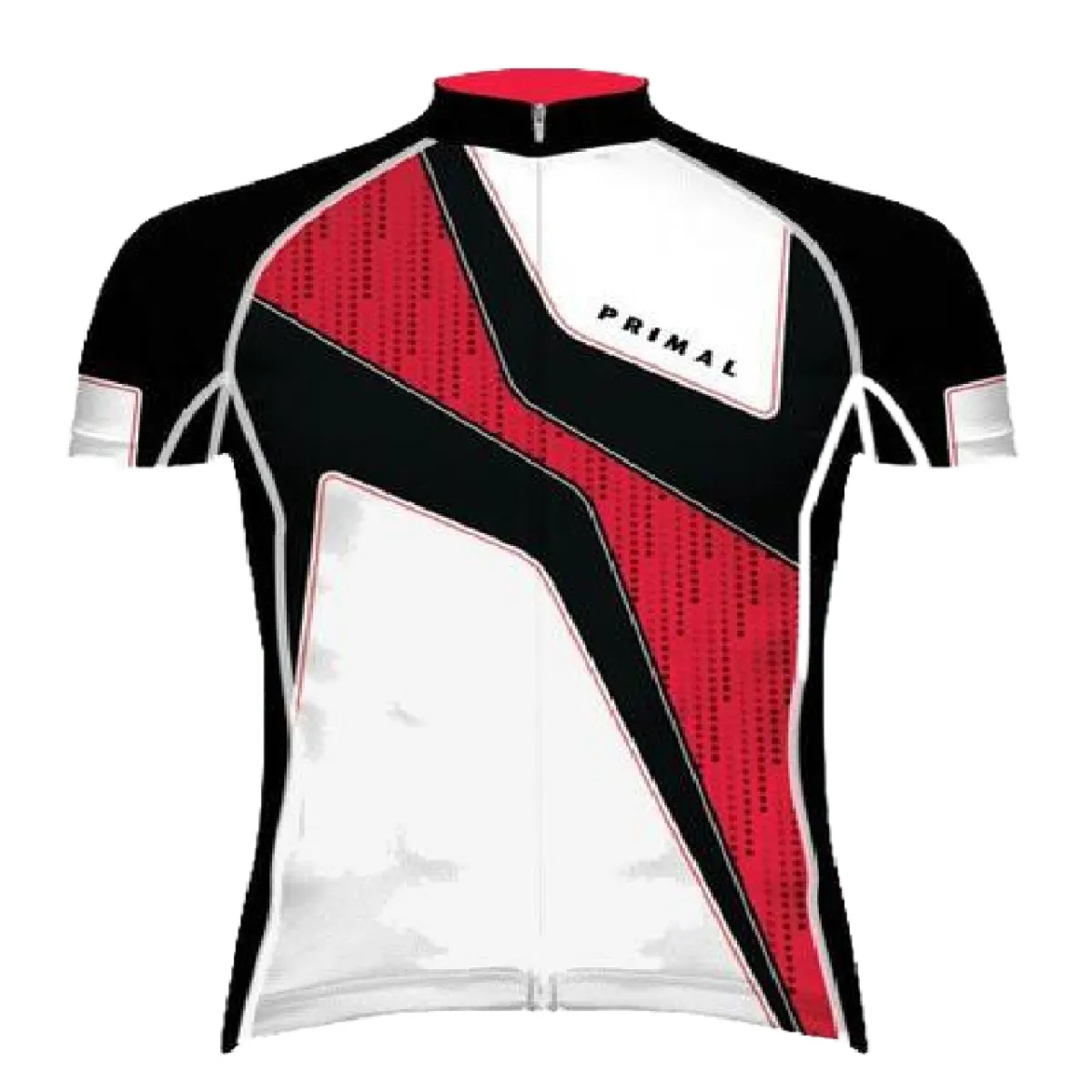 Primal Wear Vangarde Evo Men's Full Zip race Cut Cycling Jersey - Size SM