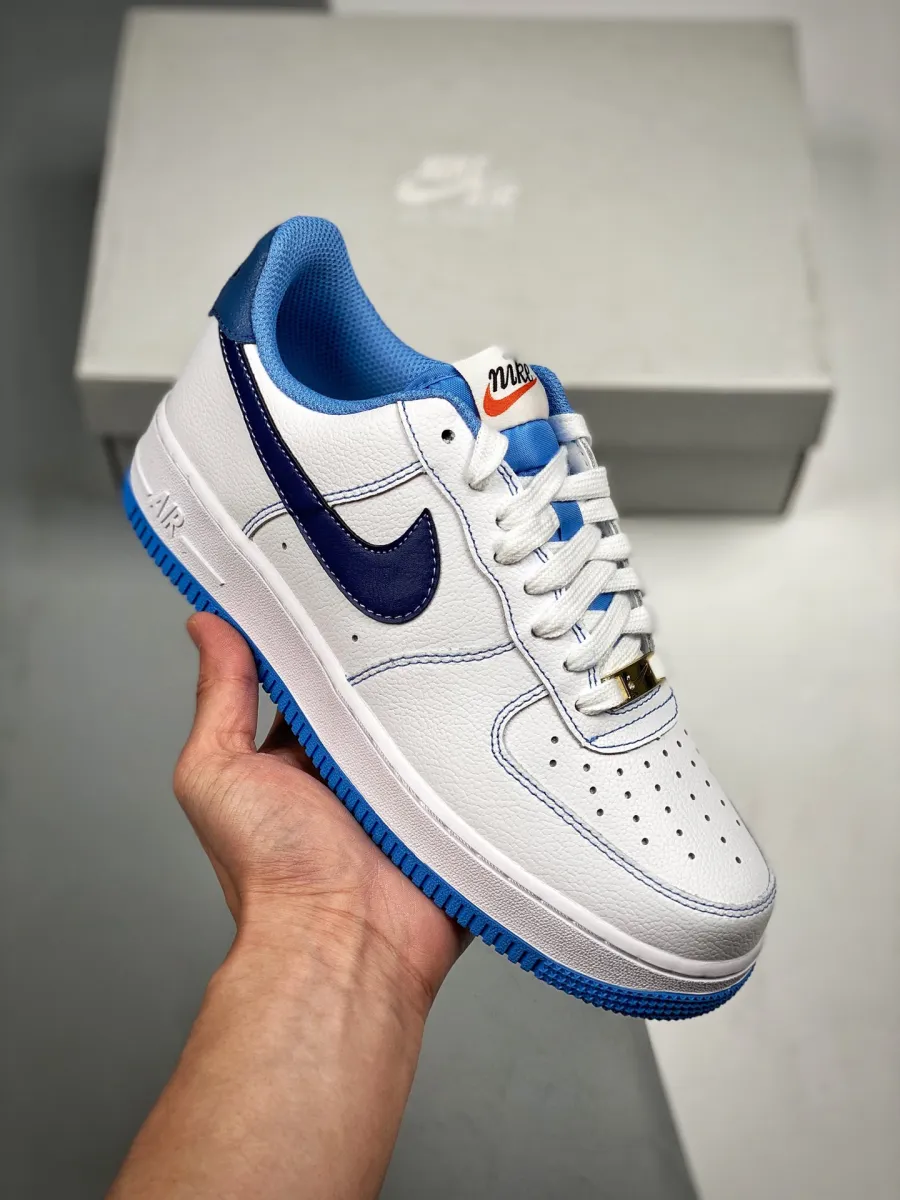Nike Air Force 1 Low 'First Use' White/University Blue DA8478-100 - nike air force first use