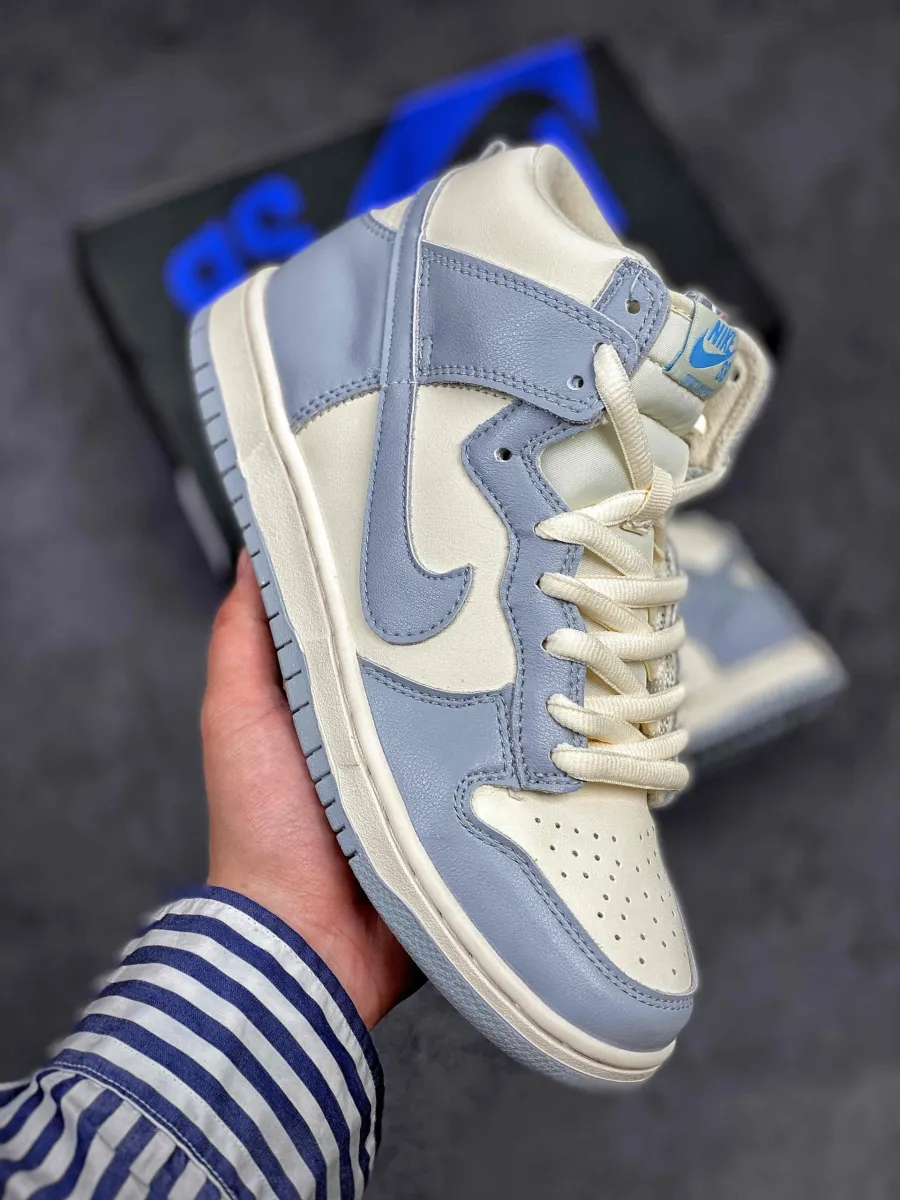 Nike Dunk High Sail/Football Grey-Pale Ivory nike dunk high sail football grey