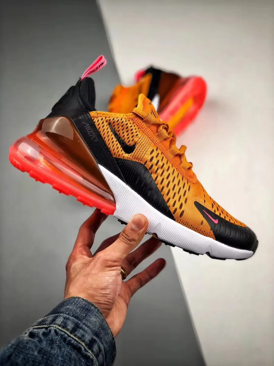 Nike Air Max 270 'Tiger' Orange Black Red / air max 270 red and orange
