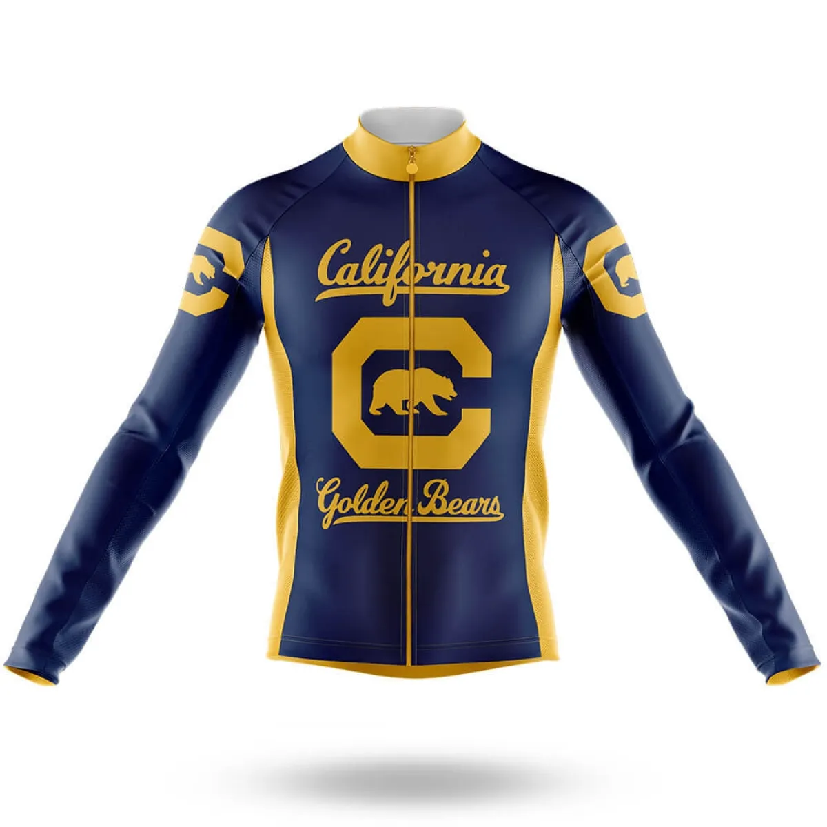 California Golden Bears Long Sleeve Cycling Jersey Only