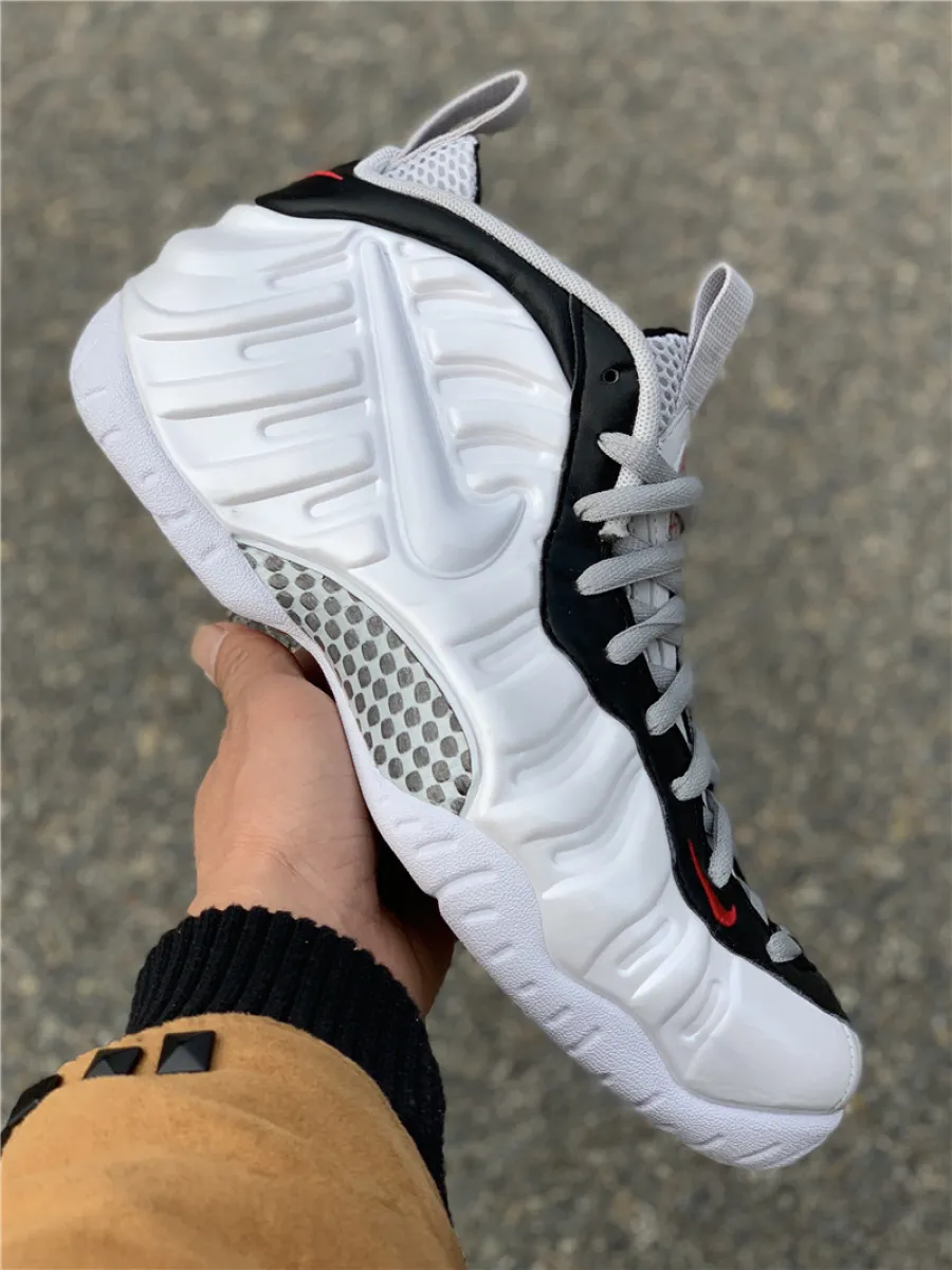 Nike Air Foamposite One White/Black-University Red 624041-103 Online