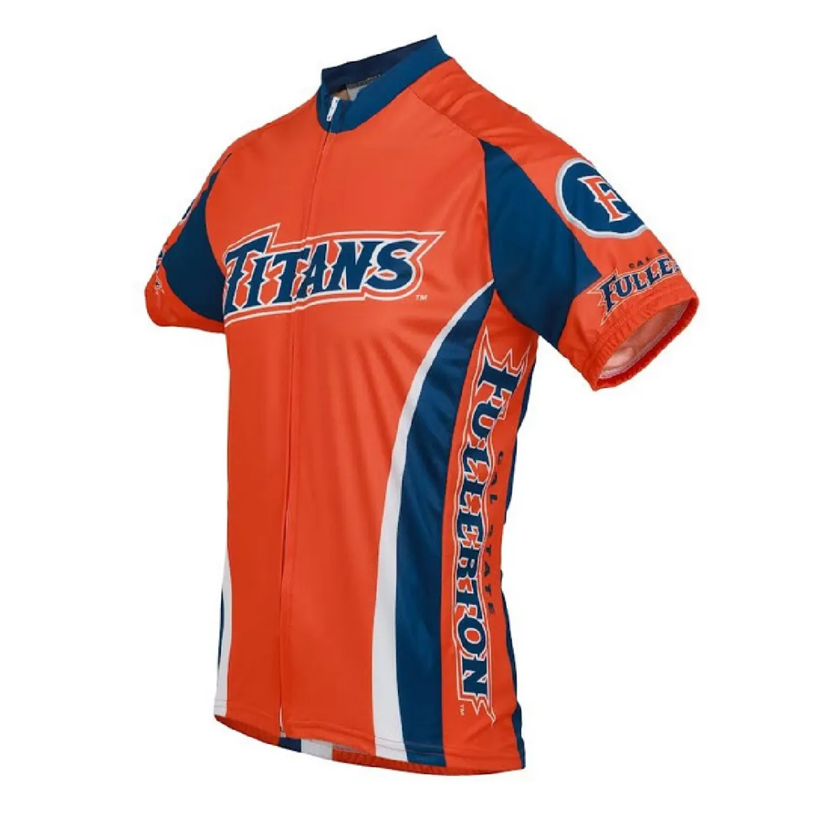 California State Fullerton University Full Zip Cycling Jersey CSU #Cal Cycling Jersey