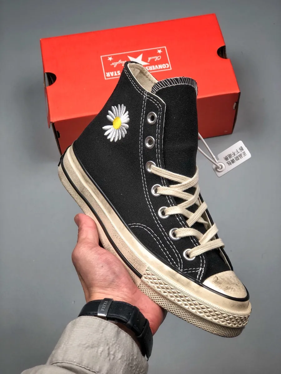 PEACEMINUSONE X Converse Chuck 70 Black 163762C Restock