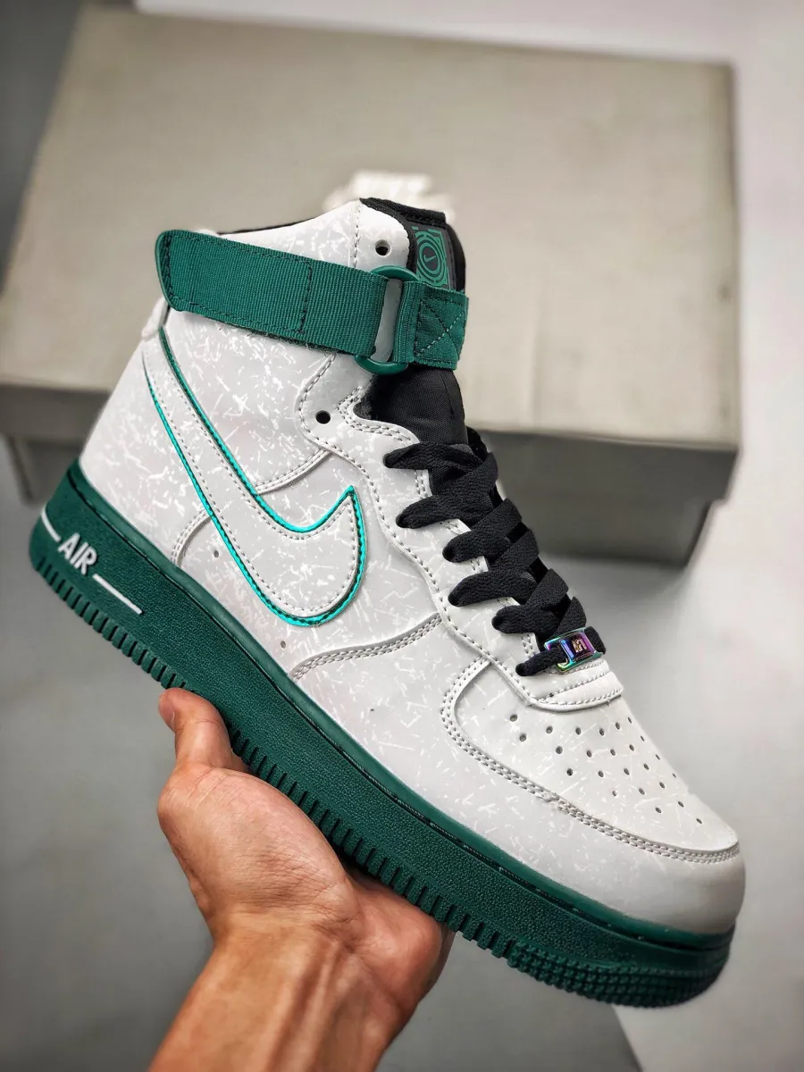 Nike Air Force 1 High 'China Hoop Dreams' #mismatch air force 1