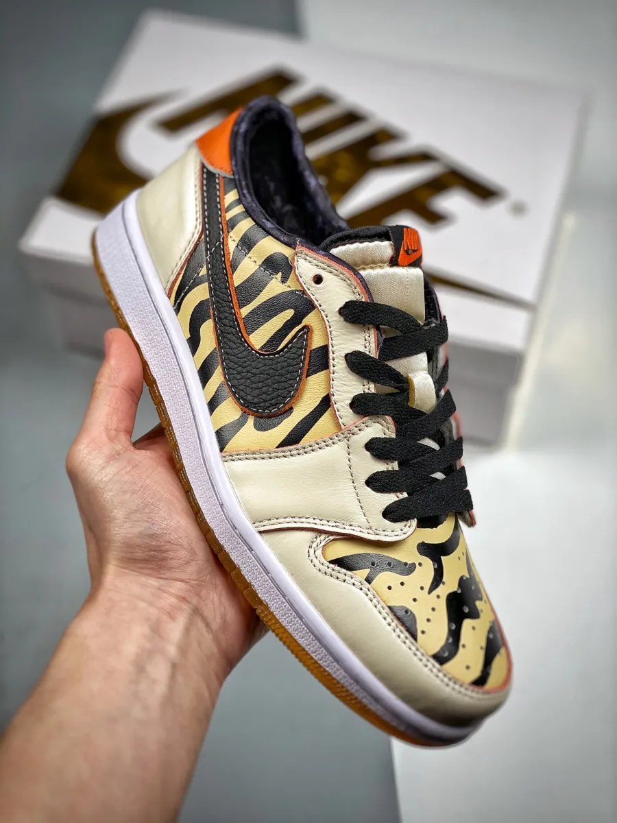 Air Jordan 1 Low OG 'Year of the Tiger' White/Black-Yellow DH6932-100 / jordan year of the tiger