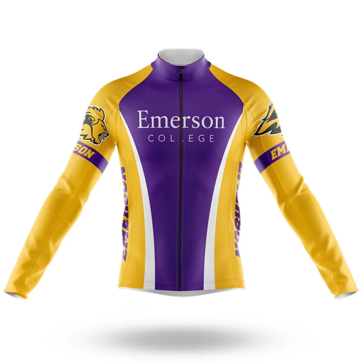 Emerson College Long Sleeve Cycling Jersey Only Online