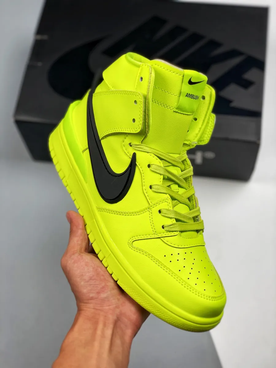 AMBUSH x Nike Dunk High Flash Lime CU7544-300