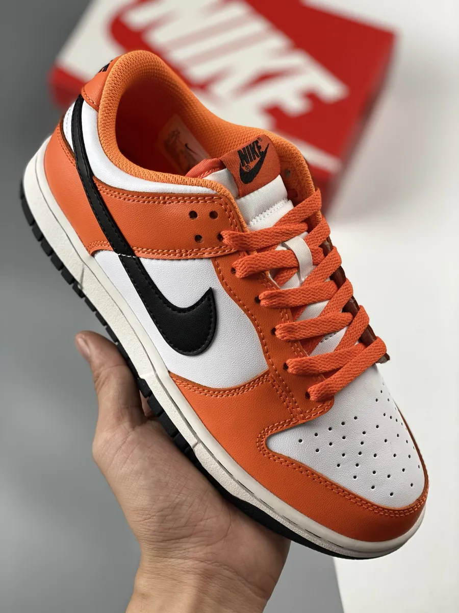 Nike Dunk Low 'Halloween' Safety Orange/Black-White DJ9955-800 orange black and white dunks