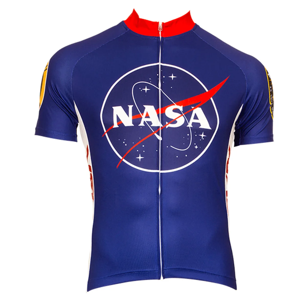Retro Men's NASA Cycling Jersey Blue To Buy