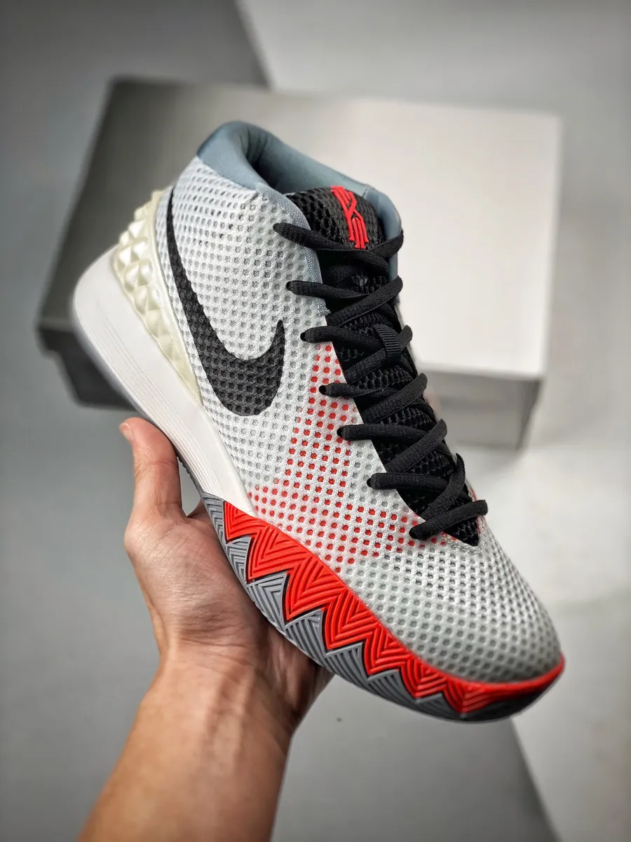 Nike Kyrie 1 'Home' White/Black-Dove Grey-Infrared / kyrie 1 grey