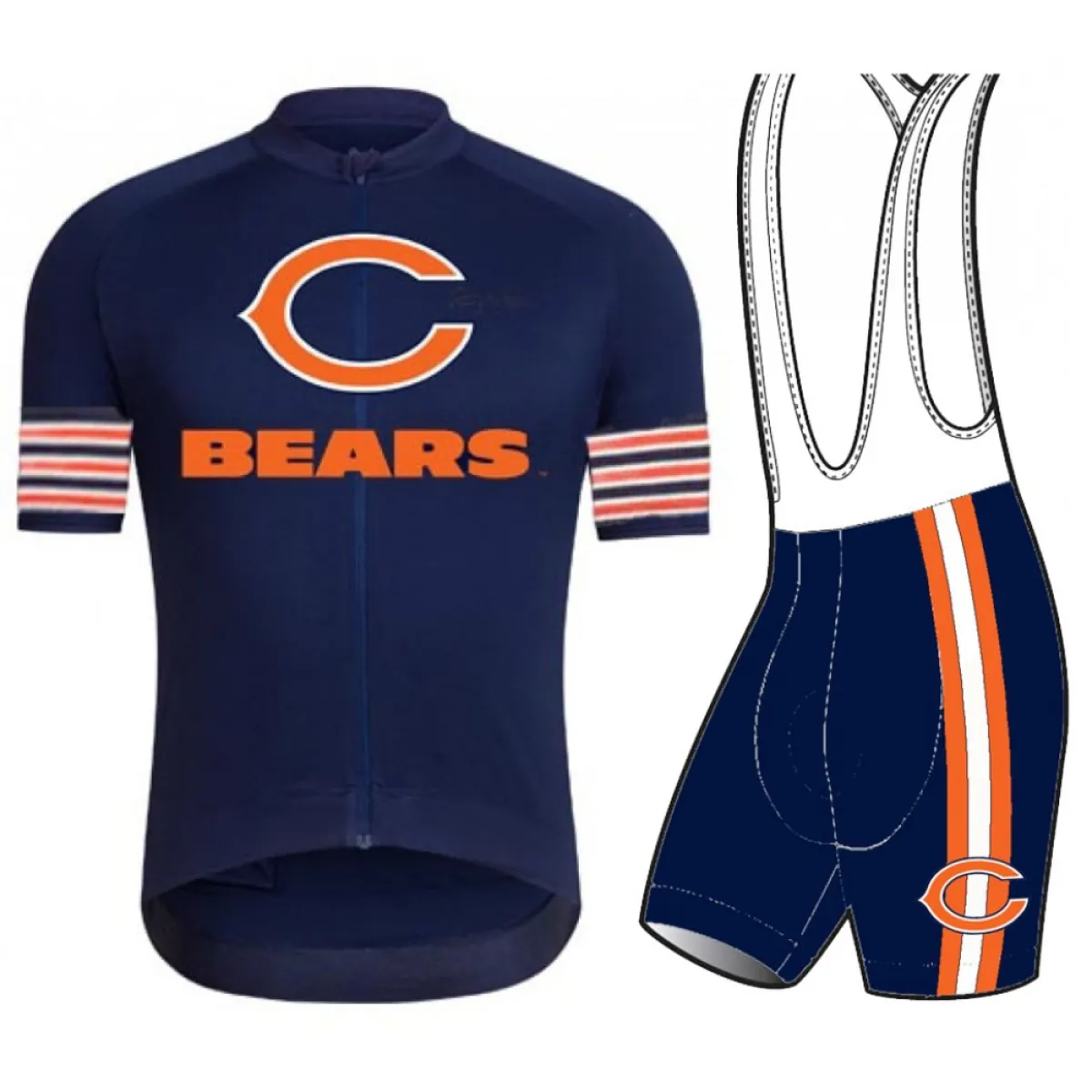 NFL Chicago Bears Cycling Jersey Z-1905662 For Sale