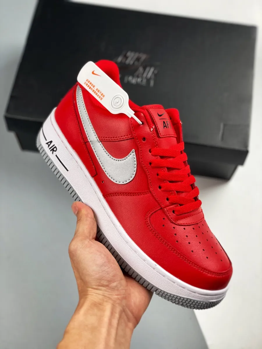 Nike Air Force 1 Low Red Grey DD7113-600 Outlet