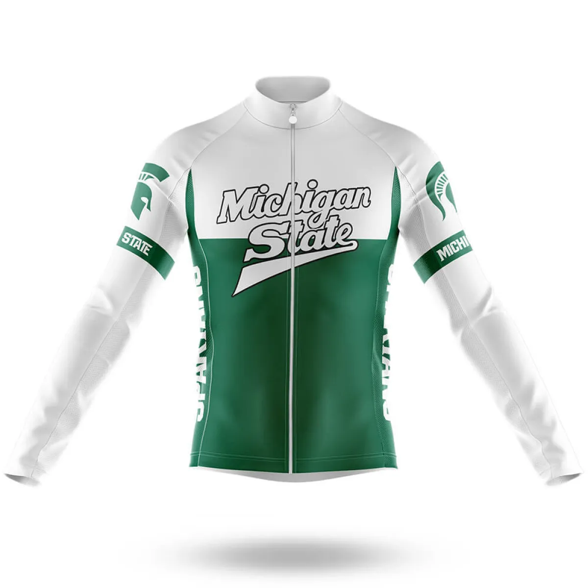 Michigan State University V2 Long Sleeve Cycling Jersey Only