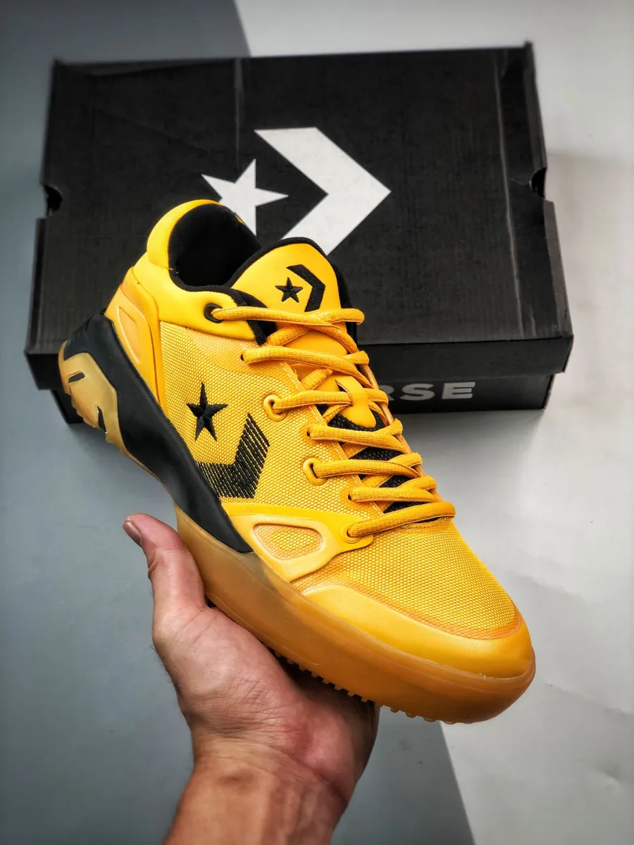 Draymond Green X Converse G4 Hyper Swarm PE University Gold/Black-Gum Converse Basketball Shoes Draymond Green