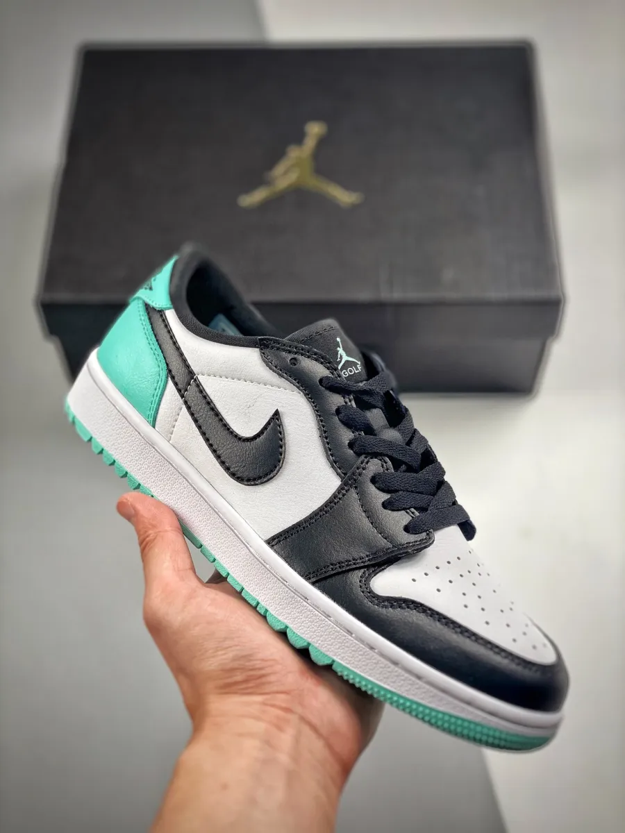 Air Jordan 1 Low Golf White Copa Black DD9315-114 Jordan 1 Golf White