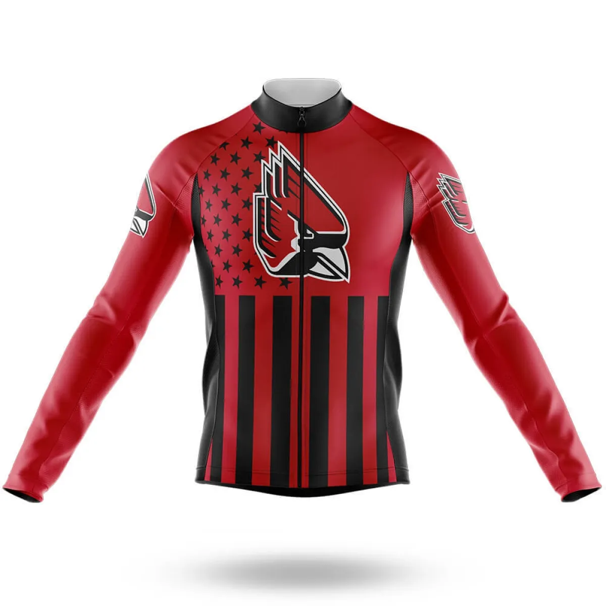 Ball State University USA Long Sleeve Cycling Jersey Only