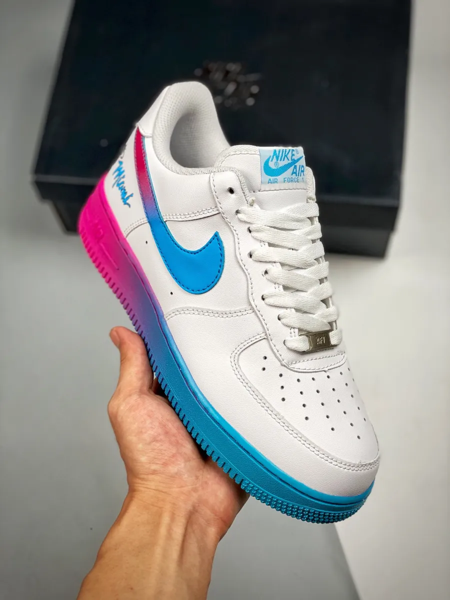 Custom Nike Air Force 1 Low White Multi-Color To Buy
