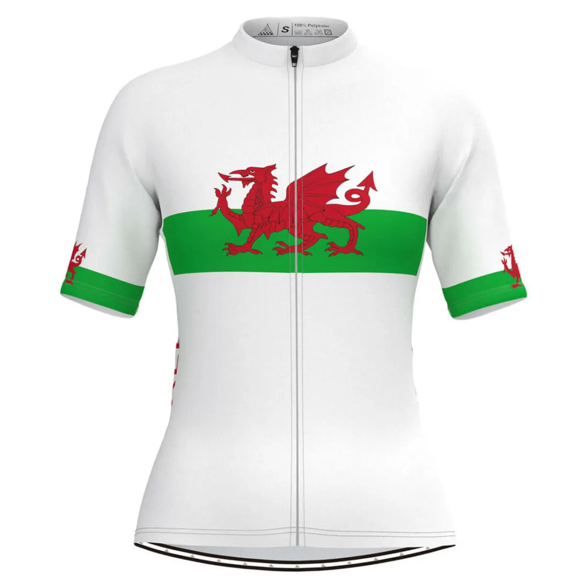 Wales Flag Women's Cycling Jersey V4 New Releases