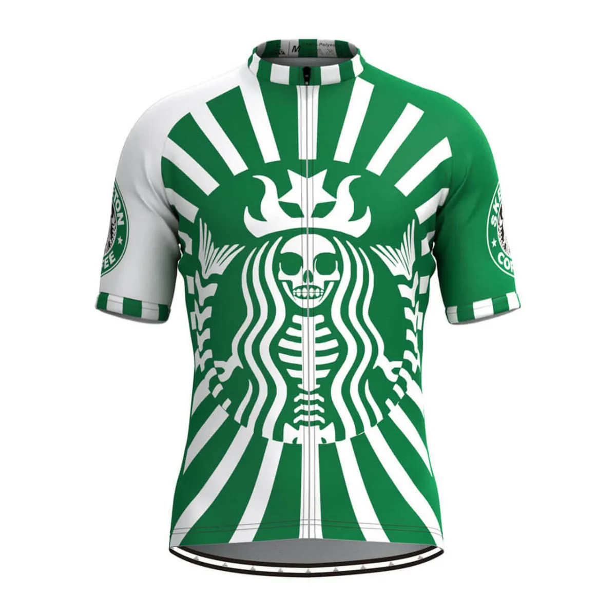 Skeletonbucks Short Sleeve Men Cycling Jersey Brand New