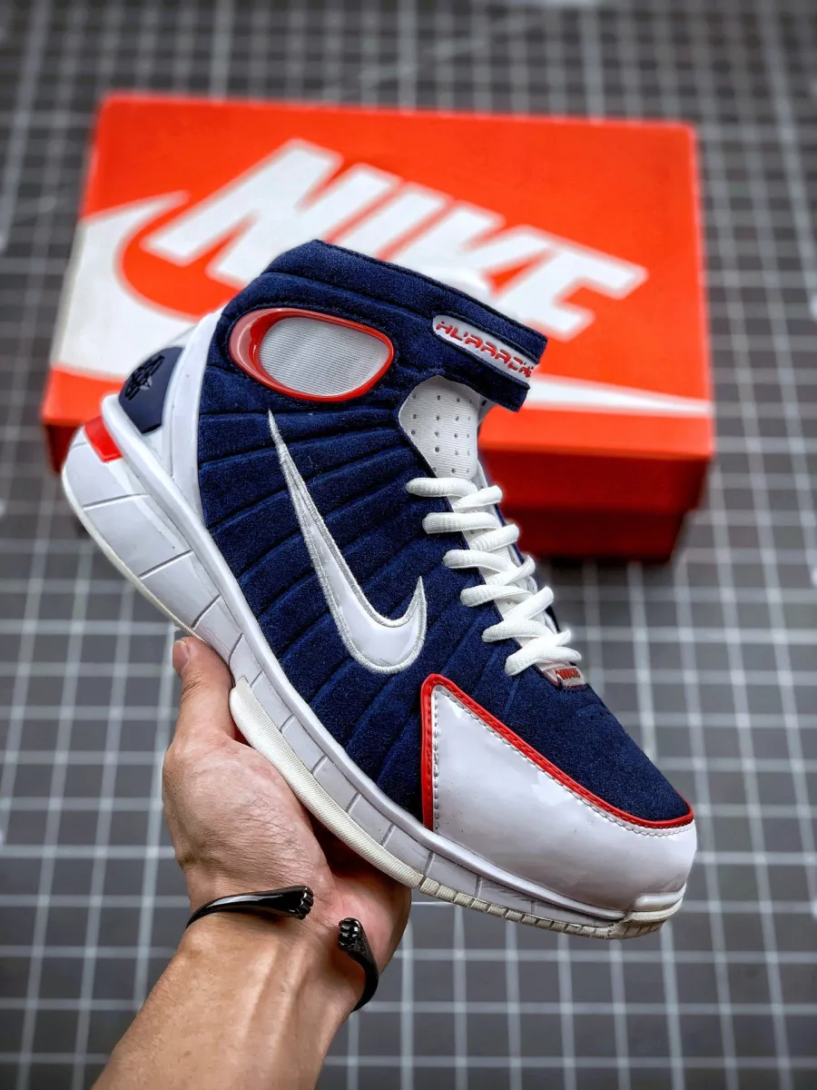 Nike Air Zoom Huarache 2K4 'USA' Navy-University Red-White 308475-400 Outlet