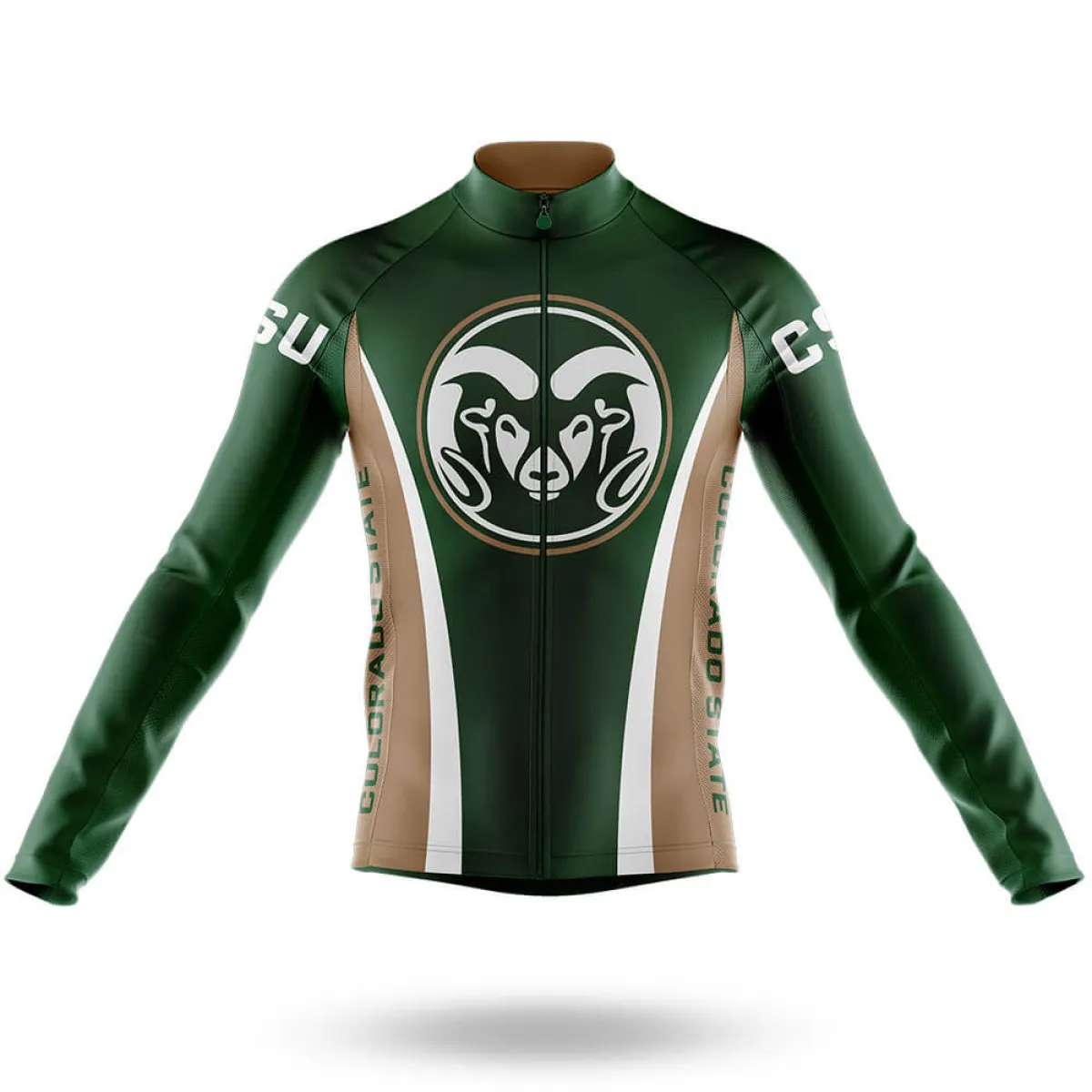 Colorado State Long Sleeve Cycling Jersey Only Brand New