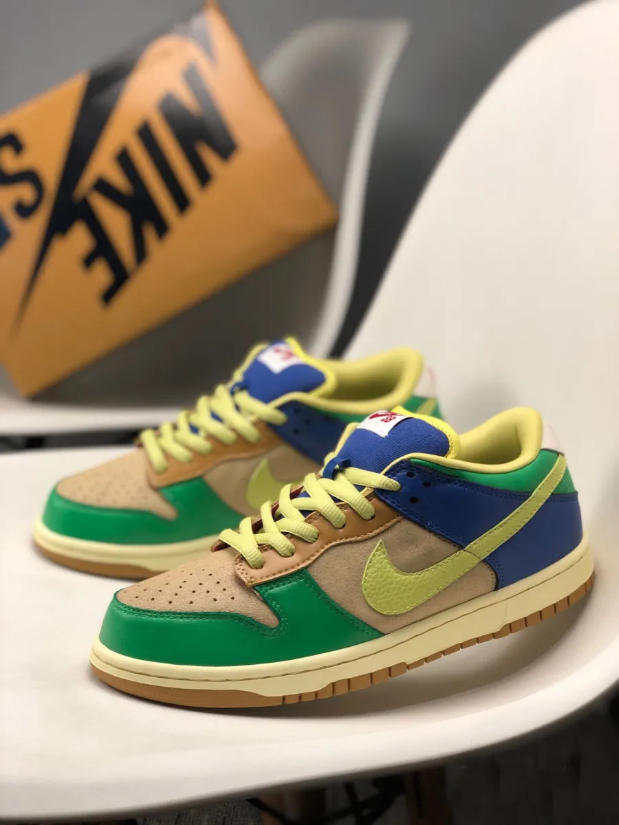 Brooklyn Projects x Nike SB Dunk Low Premium Halo/Zitron / nike sb brooklyn projects