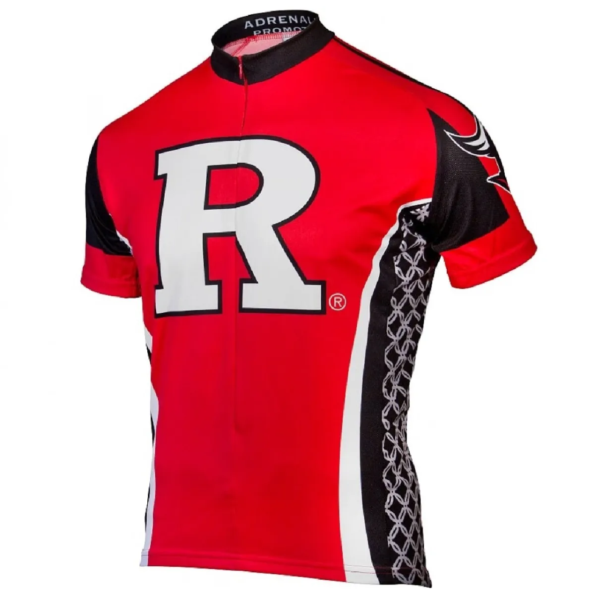 Adrenaline Promo Rutgers University 3/4 zip Men's Cycling Jersey