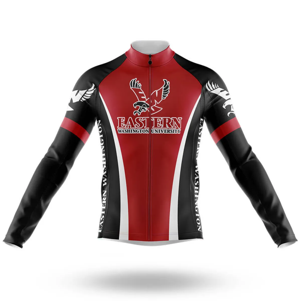 Eastern Washington University Long Sleeve Cycling Jersey Only