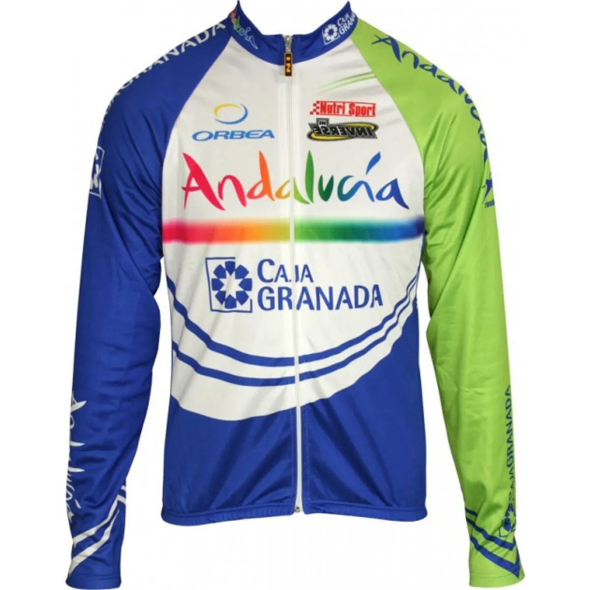 ANDALUCIA 2011 Inverse Radsport-Profi-Team Winter Long Sleeve Jersey Jacket