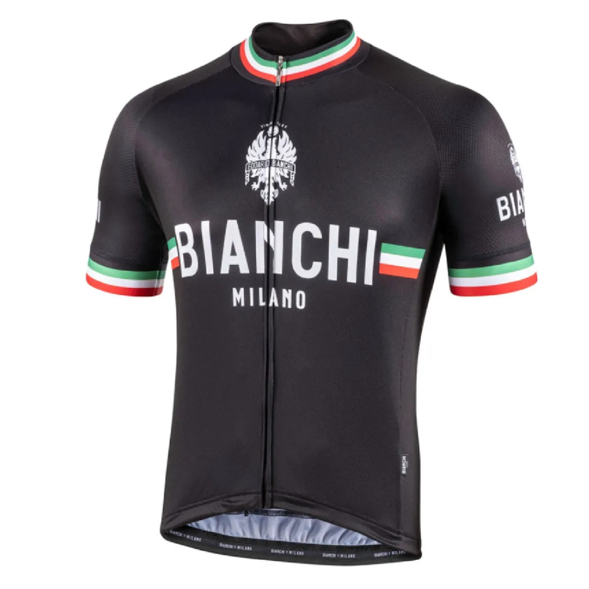 Nalini Bianchi-Milano ISALLE Short Sleeve Full Zip Cycling Jersey