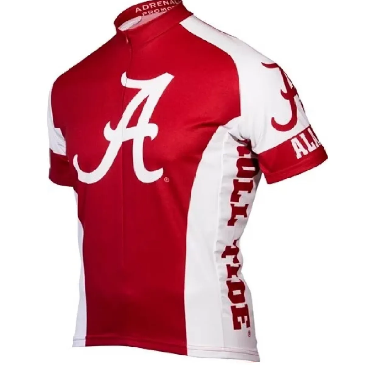 Adrenaline Promo Alabama Crimson Tide College 3/4 zip Men's Cycling Jersey / Fsa Tide BAMA-MED