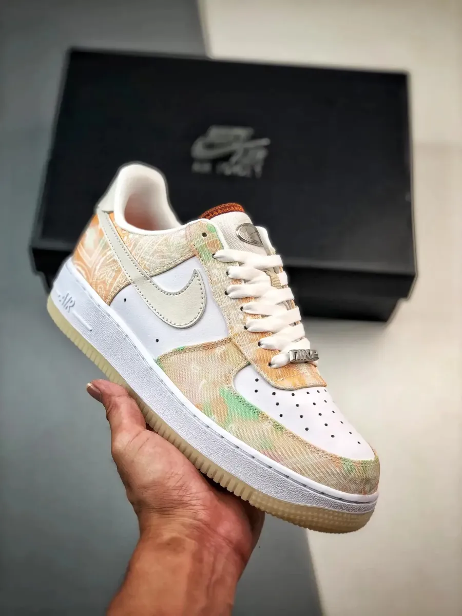 Nike Air Force 1 Low Paisley Print FJ7739-101 New Releases