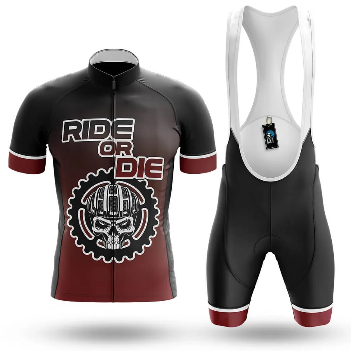 Ride Or Die V7 - Men's Cycling Kit / Full Set To Buy