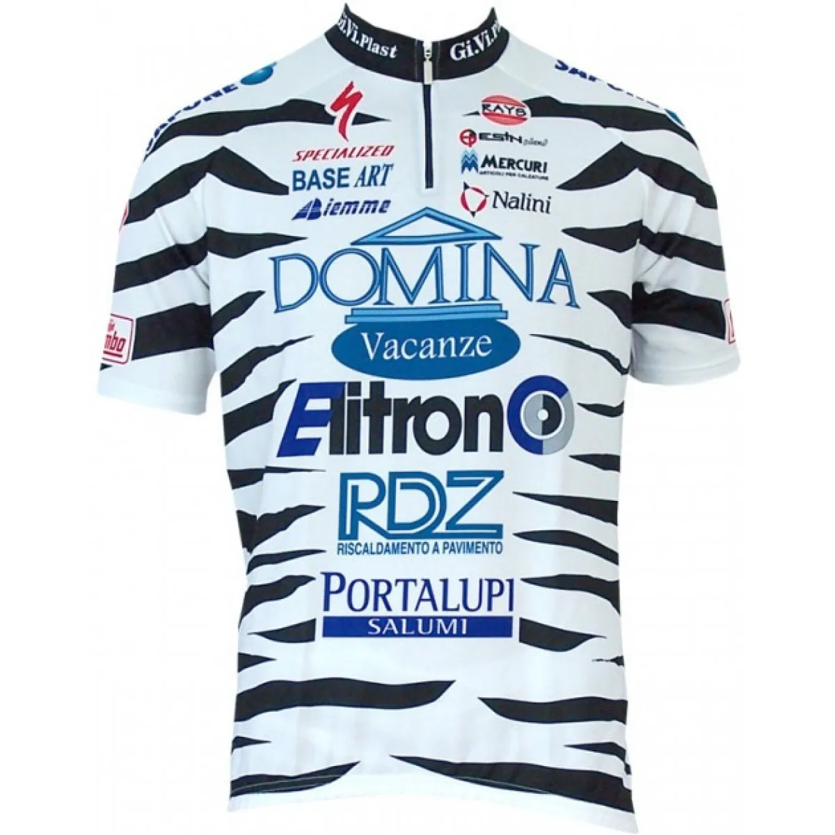 Radsport-Profi-Team Domina Vacanze 2003 Short Sleeve Jersey