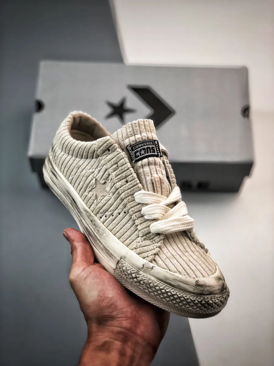 Converse One Star Pro 'Beige Distressed' A04972C Restock
