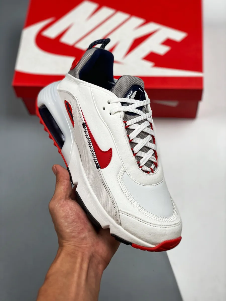 Nike Air Max 2090 White/Red DH7708-100 - air max 2090 white and red
