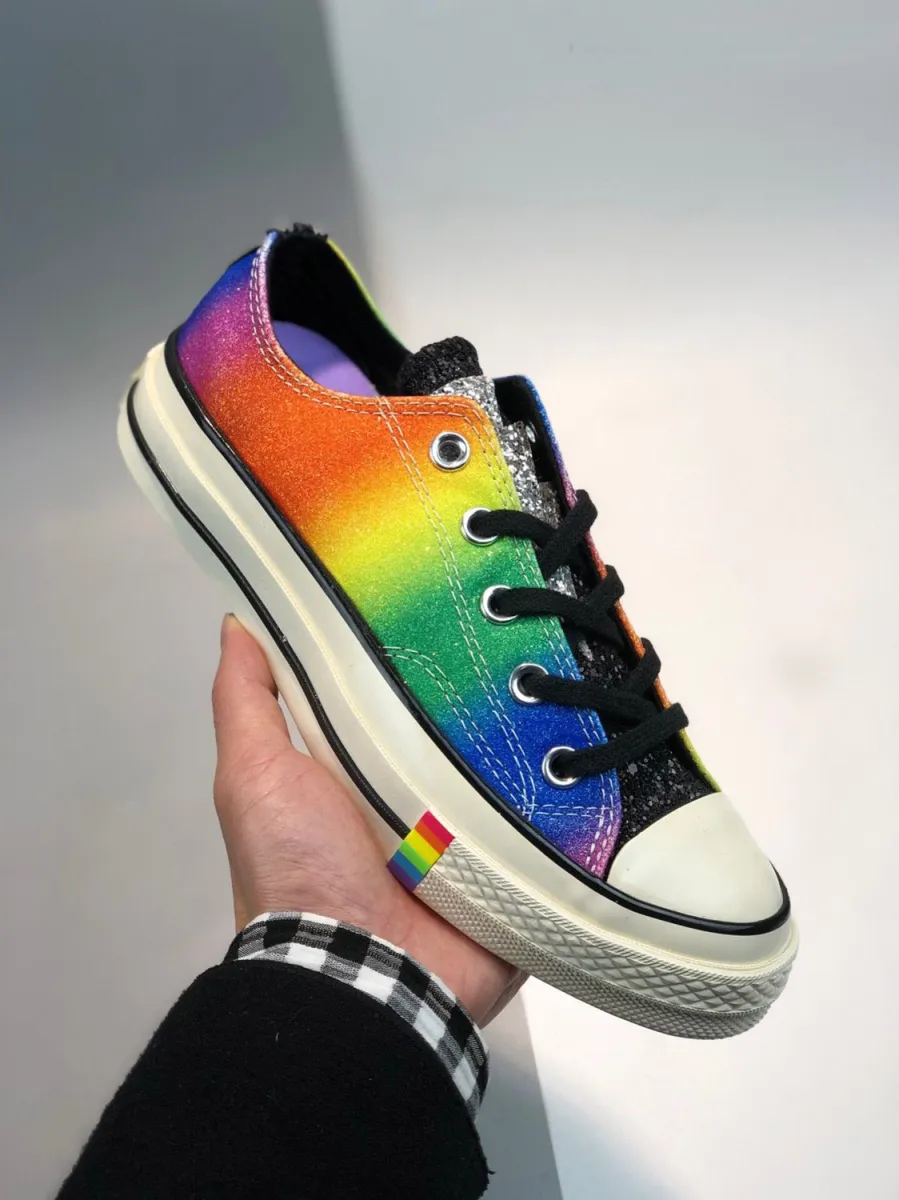 Converse Chuck 70 Pride Low Top Black/Egret/Multi 165714C To Buy