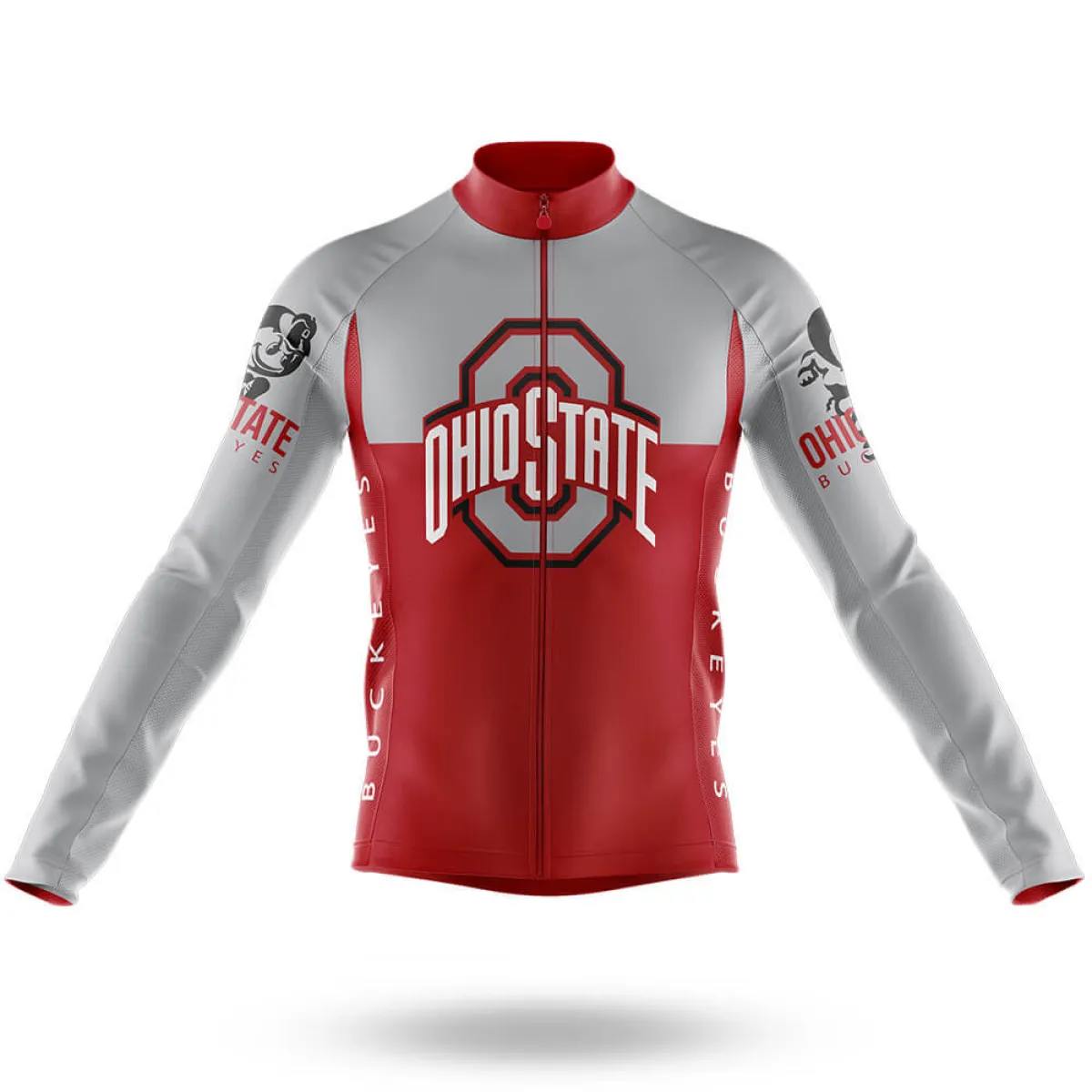 Ohio State University V2 Long Sleeve Cycling Jersey Only