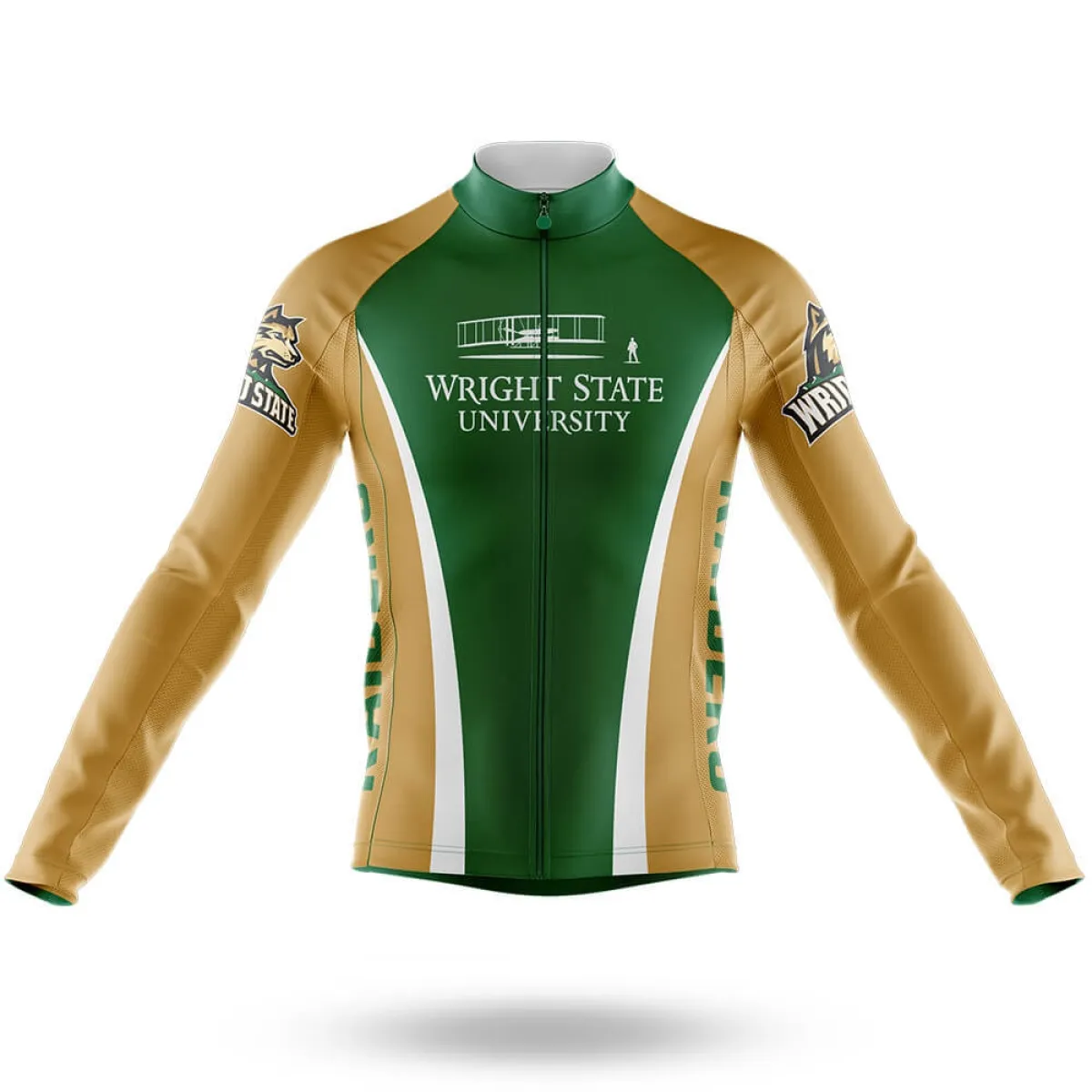 Wright State University Long Sleeve Cycling Jersey Only