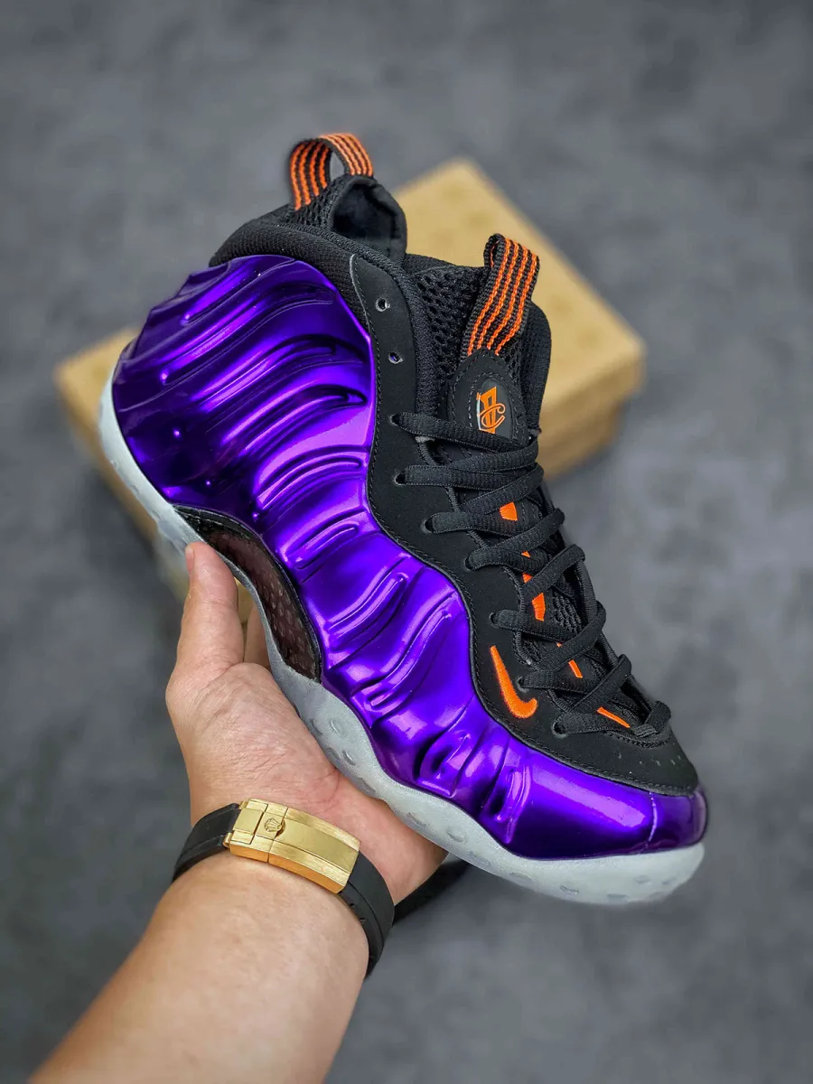 Nike Air Foamposite One 'Phoenix Suns' Electro Purple/Total Orange-Black 314996-501 Outlet