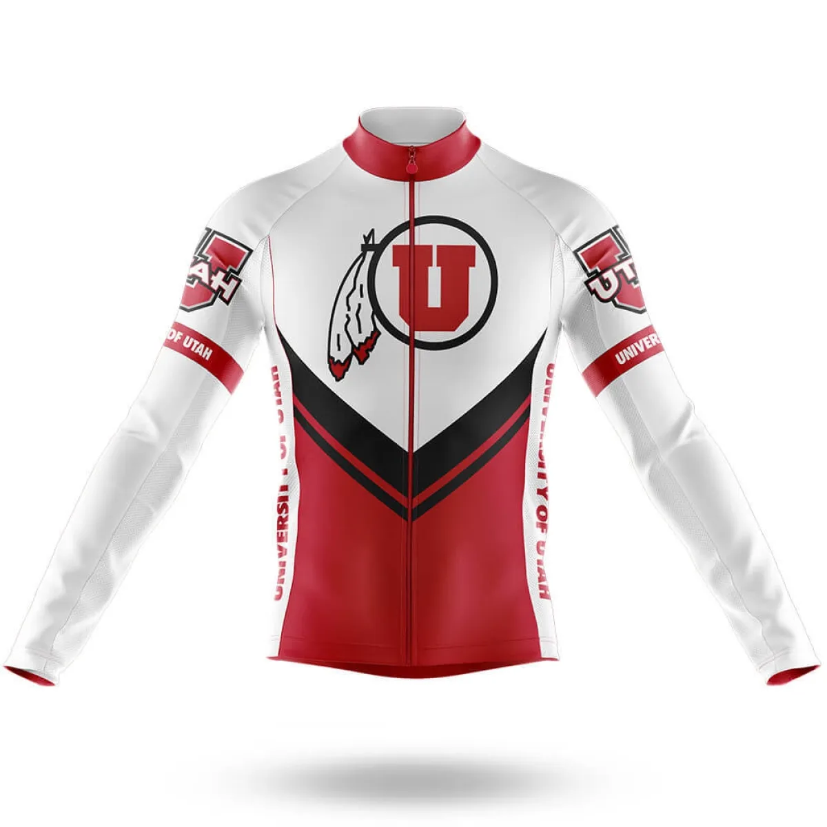 University of Utah V3 Long Sleeve Cycling Jersey Only
