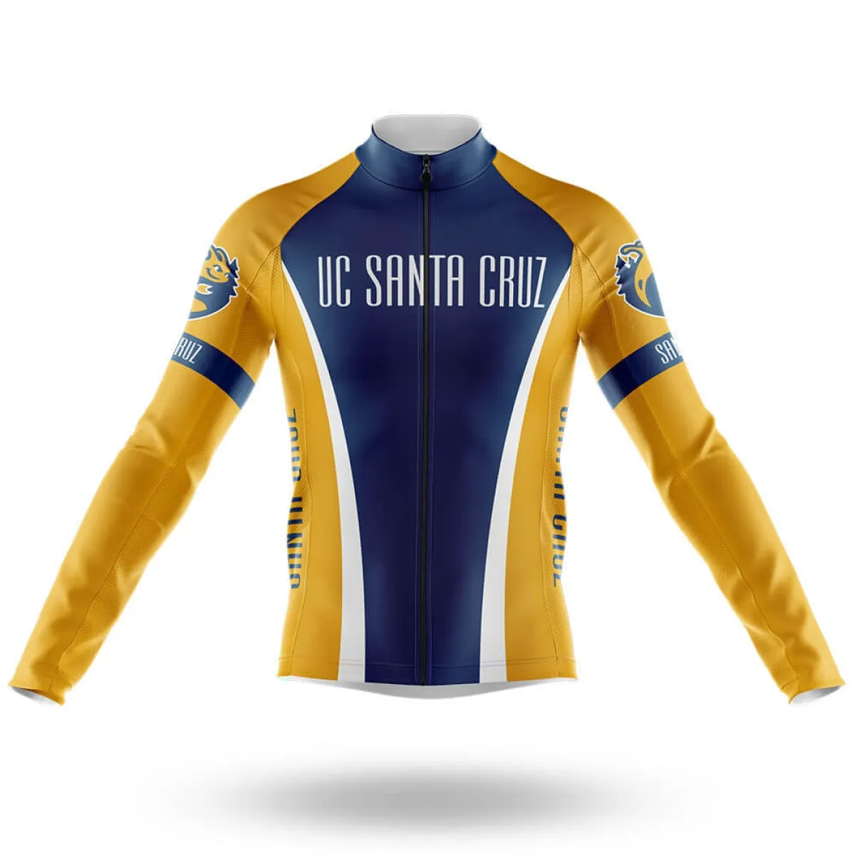 University of California Santa Cruz Long Sleeve Cycling Jersey Only | usc cycling jersey