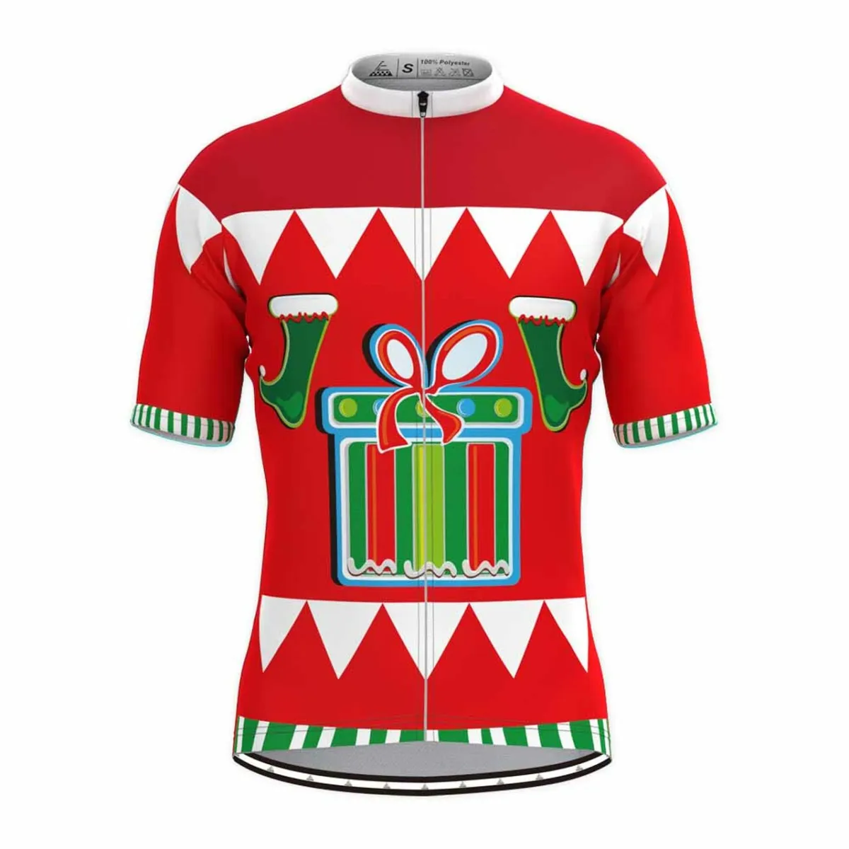 Ugly Christmas Sweater Gift Box Cycling Jersey New Releases