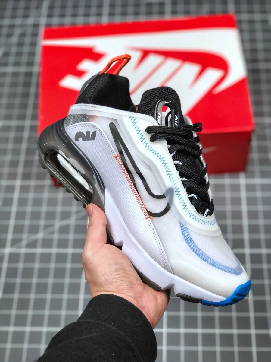 Nike Air Max 2090 White/Black-Pure Platinum-Bright Crimson CT7695-100 (MEN) / CT7698-100 (WOMEN) Online