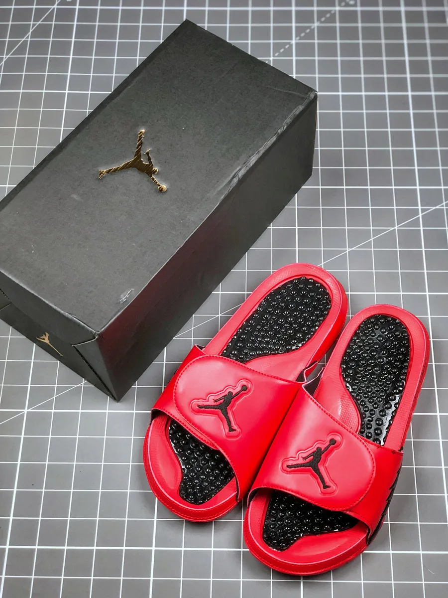 Air Jordan Hydro 5 University Red Black 555501-601 / jordan 5 hydro slides