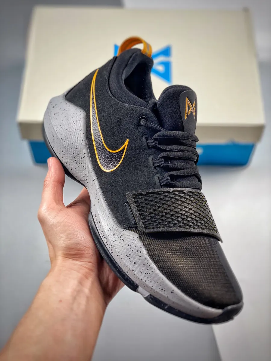 Nike PG 1 Black/University Gold-Wolf Grey 878628-006 Pg 5 Wolf Grey